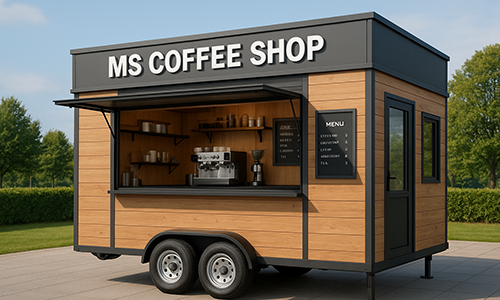 MS Coffee Shop Portable Cabins – Modern, Mobile, and Marvelous Spaces by A N Portable Cabins Industry