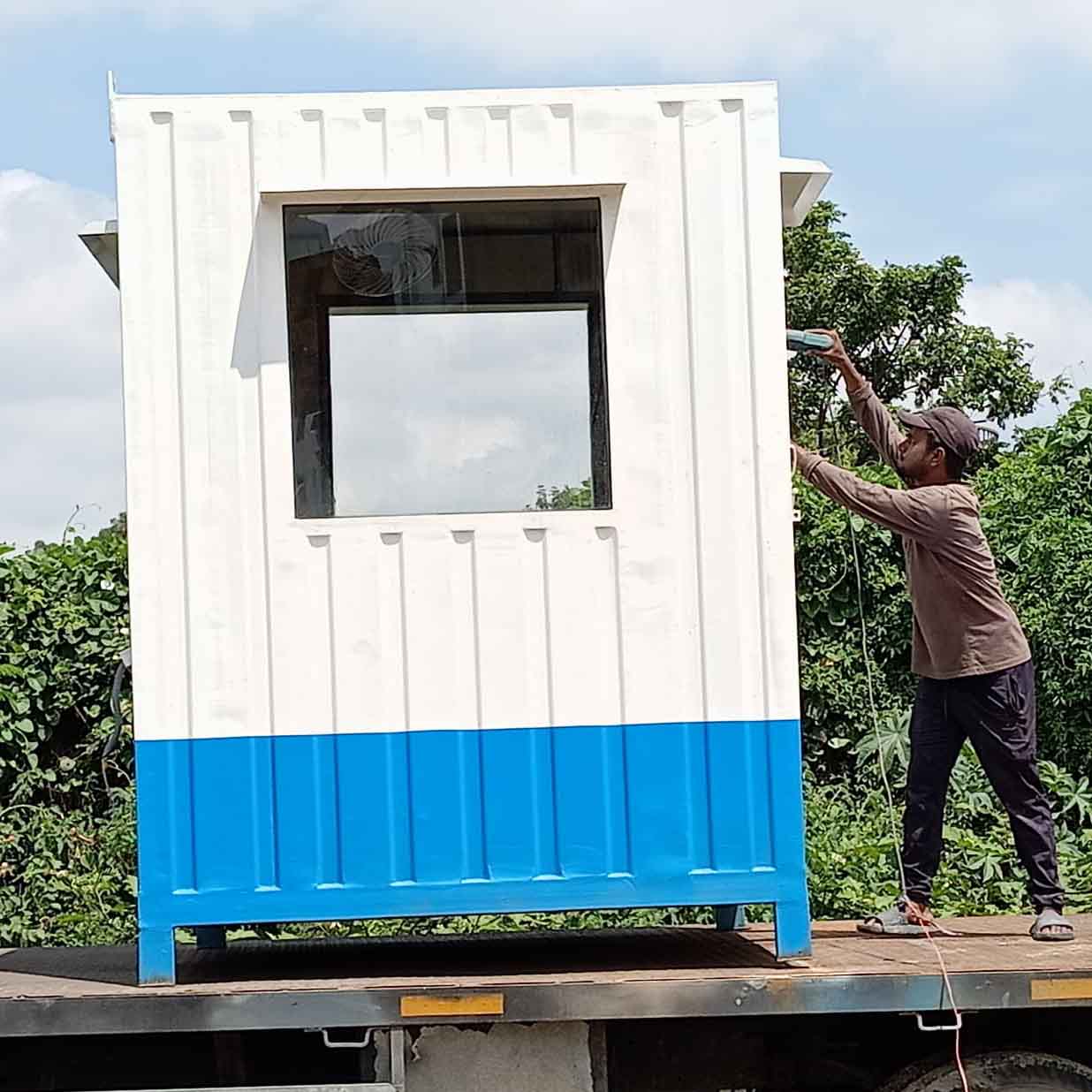 Ms Security Cabin Manufacturers in Hyderabad Ms Security Cabin Manufacturers in Hyderabad