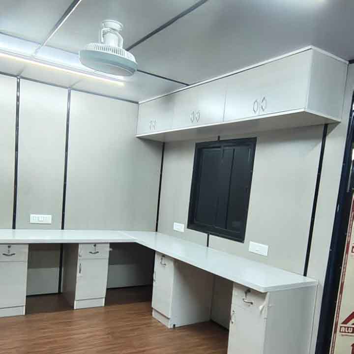 MS Portable Office Cabin Manufacturer in Hyderabad